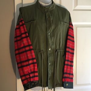 MINE Flannel Cotton Jacket ~ Medium
